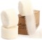 Ivory Ribbon 1 Inch x 3 Rolls Total 24 Yards Ivory Handmade Fringe Chiffon Silk Ribbon for Wrapping Wedding Invitations Bridal Bouquets DIY Crafts Home Decor